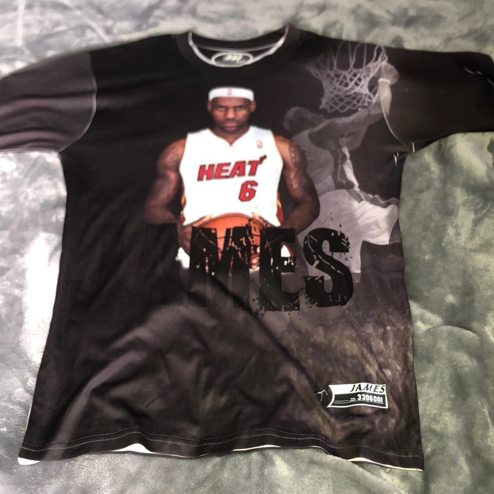 Three60 Degree Retro Lebron Miami shirt